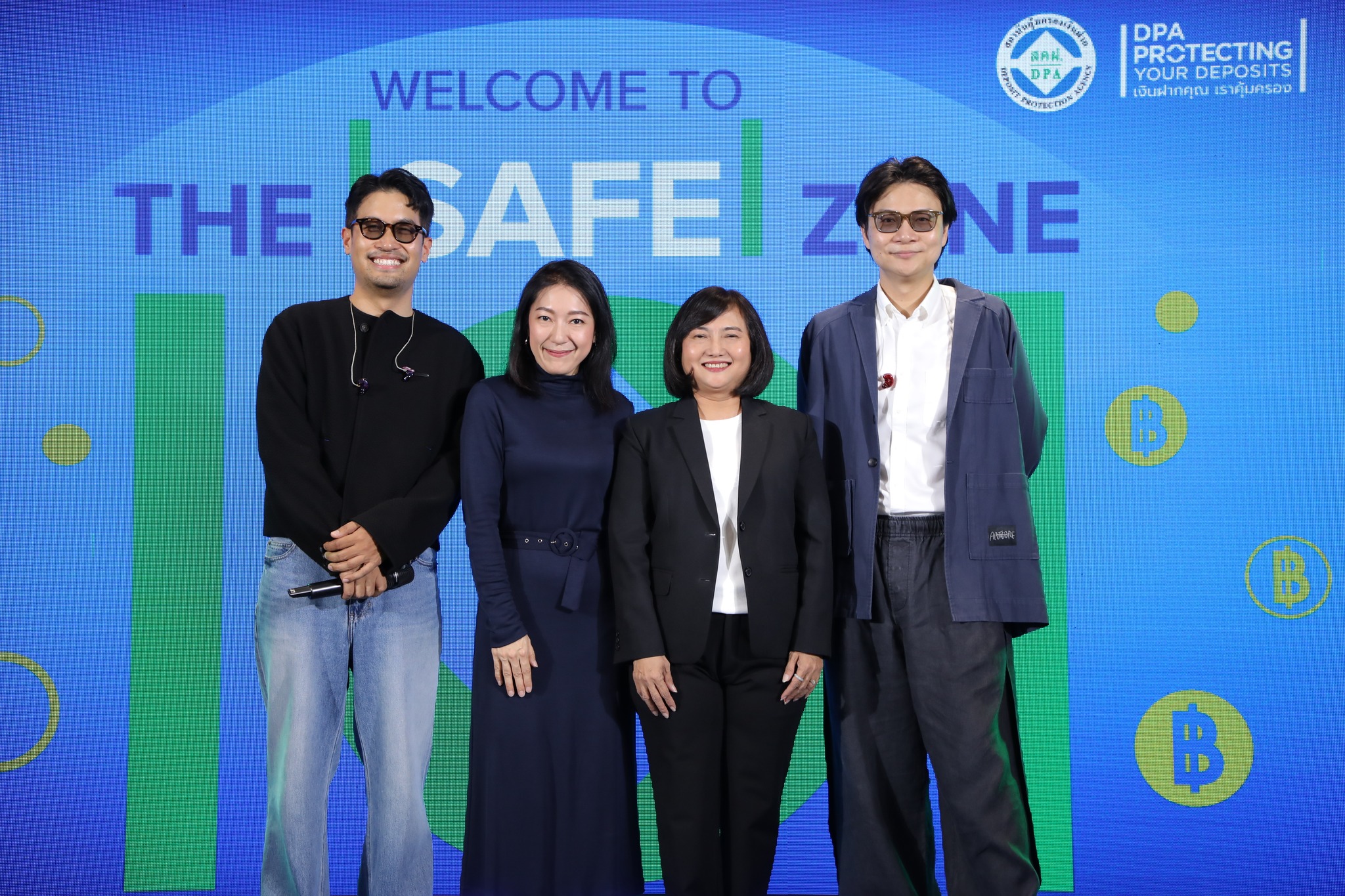 DPA จัดกิจกรรม “Welcome to the Safe Zone” มอบความรู้การคุ้มครองเงินฝาก เสริมสร้างความเชื่อมั่นในการฝากเงิน ณ อาคาร จีเอ็มเอ็ม แกรมมี่ 1