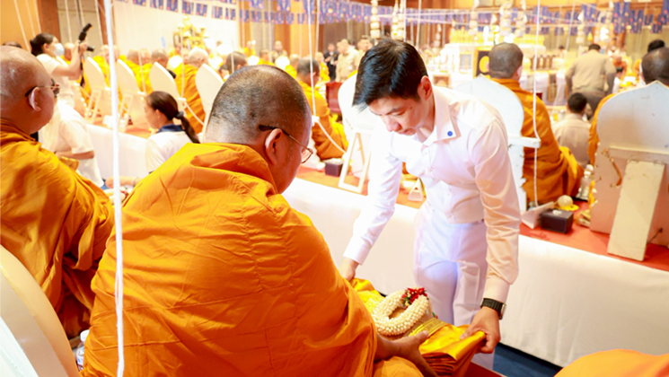 สถาบันคุ้มครองเงินฝาก ร่วมพิธีเทวาภิเษกพระคลัง ในพระคลังมหาสมบัติ เทพประจำกระทรวงการคลัง ลอยองค์ และเหรียญที่ระลึก เนื่องในโอกาสวันคล้ายวันสถาปนากระทรวงการคลัง ครบรอบ 150 ปี 3