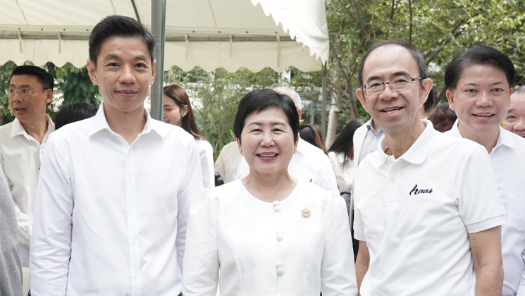 ผู้อำนวยการ สถาบันคุ้มครองเงินฝาก ร่วมพิธีบวงสรวงสิ่งศักดิ์สิทธิ์ประจำกระทรวงการคลัง เนื่องในโอกาสวันคล้ายวันสถาปนากระทรวงการคลังครบรอบ 150 ปี