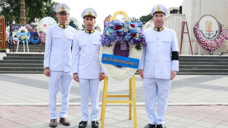 สถาบันคุ้มครองเงินฝากร่วมพิธีวางพวงมาลาถวายบังคมพระบรมราชานุสรณ์ พระบาทสมเด็จพระมงกฏเกล้าเจ้าอยู่หัว รัชกาลที่ 6 เนื่องในวันคล้ายวันสวรรคตครบ 100 ปี 25 พฤศจิกายน 2568