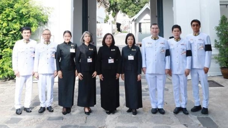 สถาบันคุ้มครองเงินฝาก เข้าร่วมผลัดเวรเฝ้าฯ ในพระพิธีธรรมสวดพระอภิธรรมพระศพ สมเด็จพระเจ้าลูกเธอ เจ้าฟ้าพัชรกิติยาภา นเรนทิราเทพยวดี กรมหลวงราชสาริณีสิริพัชร มหาวัชรราชธิดา