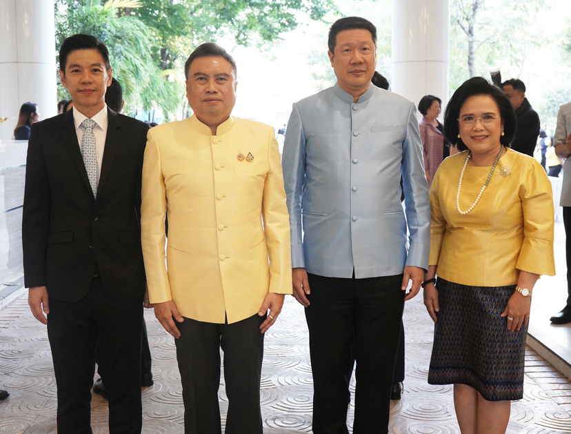 สถาบันคุ้มครองเงินฝากร่วมพิธีทำบุญตักบาตรเนื่องในวันขึ้นปีใหม่ พุทธศักราช 2568 ณ กระทรวงการคลัง 1