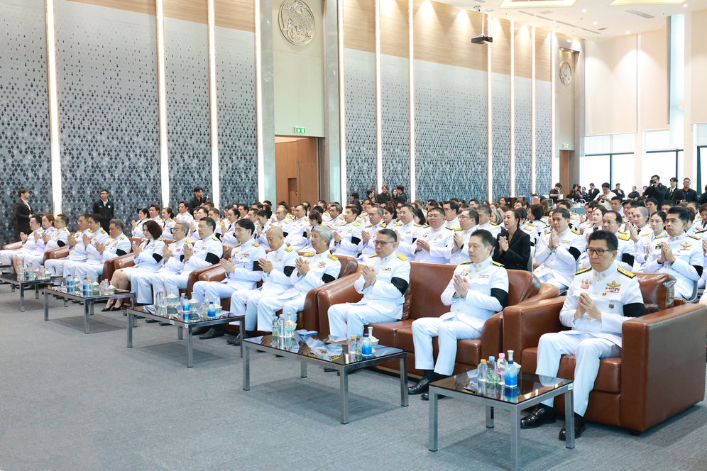 สถาบันคุ้มครองเงินฝาก ร่วมงานพิธีบำเพ็ญกุศลปัญญาสมวาร (50 วัน) เพื่ออุทิศถวายเป็นพระกุศลแด่สมเด็จพระเจ้าลูกเธอ เจ้าฟ้าพัชรกิติยาภา นเรนทิราเทพยวดี กรมหลวงราชสาริณีสิริพัชร มหาวัชรราชธิดา ณ กระทรวงการคลัง 5