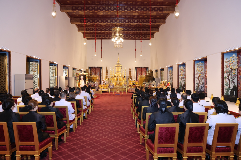 สถาบันคุ้มครองเงินฝาก (สคฝ.) เป็นเจ้าภาพพระพิธีธรรมสวดพระอภิธรรมพระศพ สมเด็จพระเจ้าลูกเธอ เจ้าฟ้าพัชรกิติยาภา นเรนทิราเทพยวดี กรมหลวงราชสาริณีสิริพัชร มหาวัชรราชธิดา 6