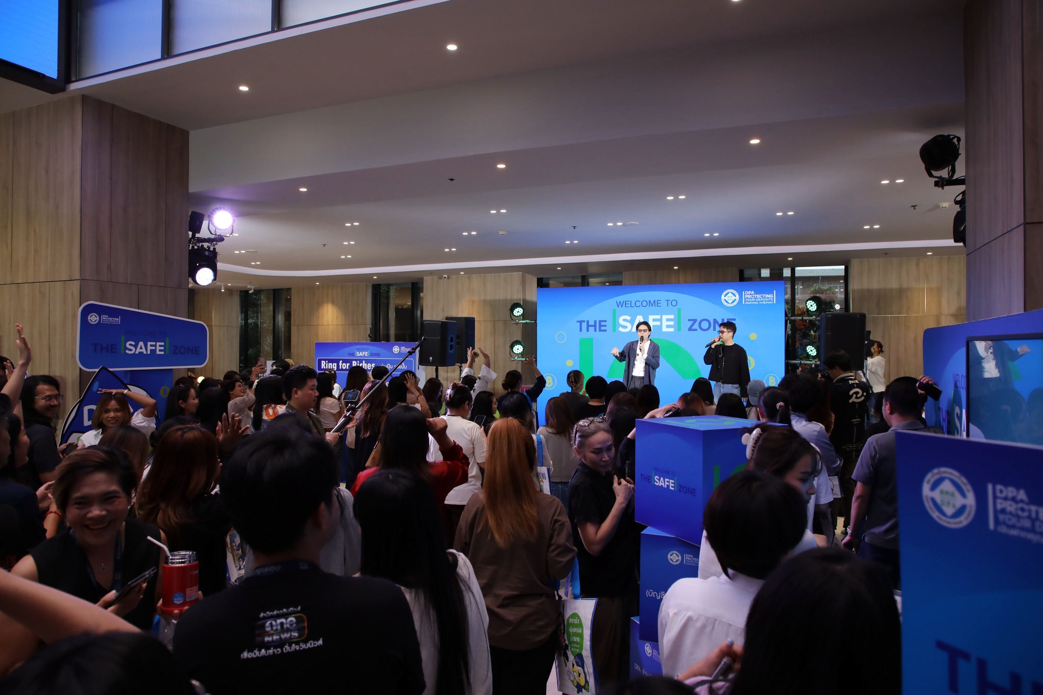 DPA จัดกิจกรรม “Welcome to the Safe Zone” มอบความรู้การคุ้มครองเงินฝาก เสริมสร้างความเชื่อมั่นในการฝากเงิน ณ อาคาร จีเอ็มเอ็ม แกรมมี่ 4