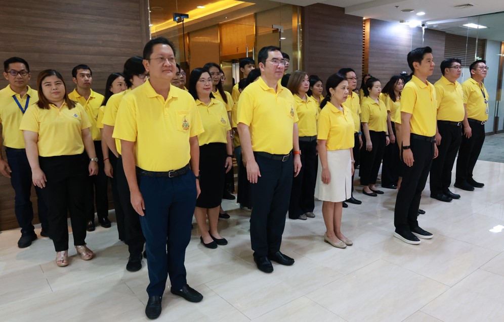 สถาบันคุ้มครองเงินฝาก จัดกิจกรรมเคารพธงชาติไทยและร้องเพลงชาติ เนื่องในวันครบรอบ 108 ปี วันพระราชทานธงชาติไทย 28 กันยายน 4