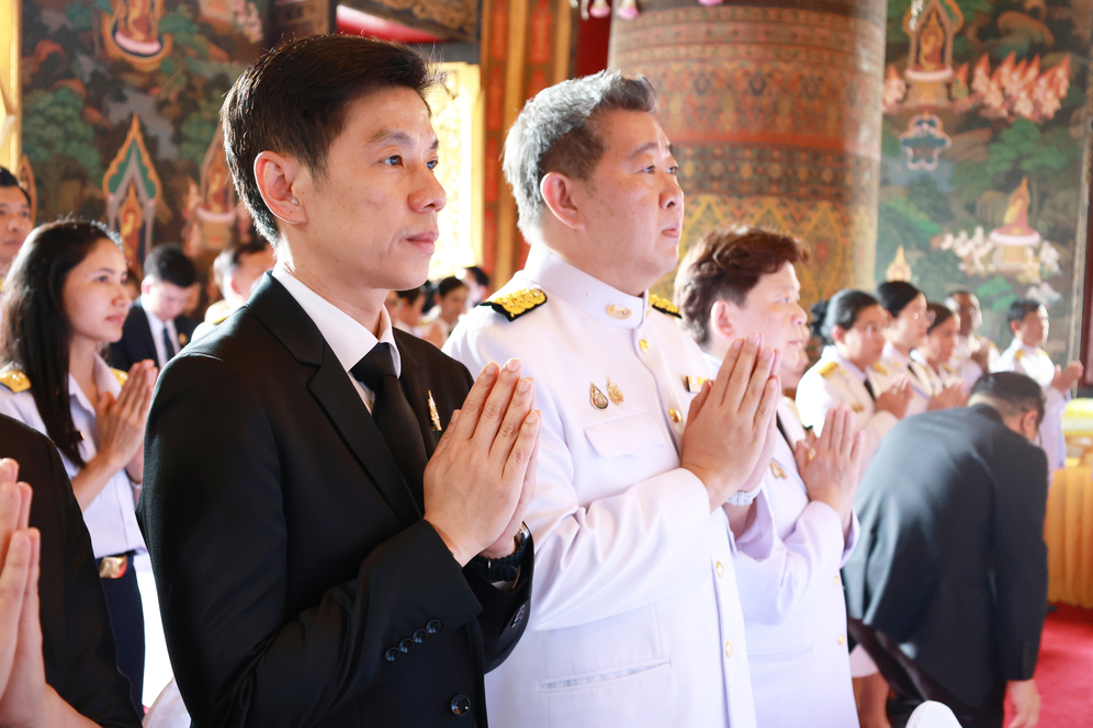 สถาบันคุ้มครองเงินฝากร่วมพิธีถวายผ้าพระกฐินพระราชทานกระทรวงการคลัง ประจำปีพุทธศักราช 2568 4