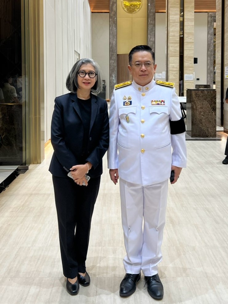 สถาบันคุ้มครองเงินฝาก ร่วมงานพิธีบำเพ็ญกุศลสตมวาร (100 วัน) เพื่ออุทิศถวายเป็นพระกุศลแด่สมเด็จพระเจ้าลูกเธอ เจ้าฟ้าพัชรกิติยาภา นเรนทิราเทพยวดี กรมหลวงราชสาริณีสิริพัชร มหาวัชรราชธิดา ณ กระทรวงการคลัง 2