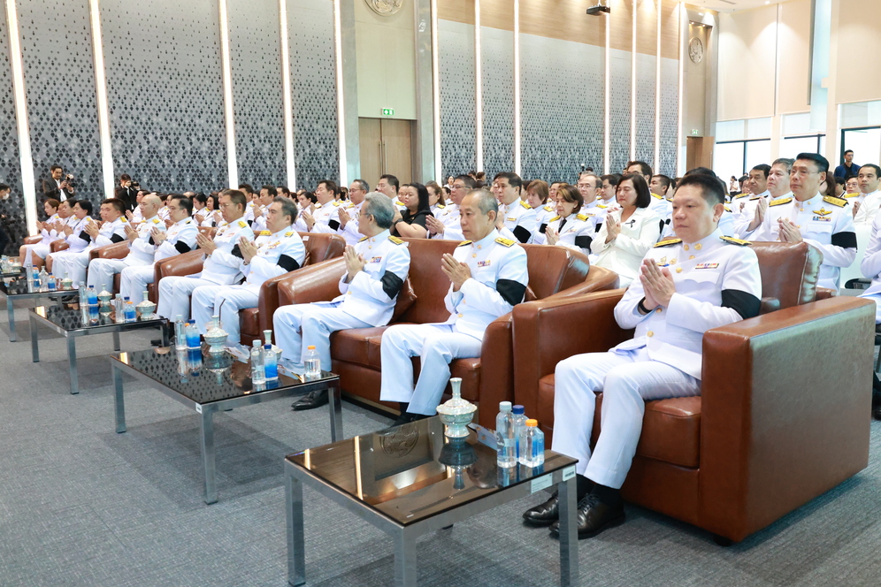 สถาบันคุ้มครองเงินฝากร่วมพิธีเจริญพระพุทธมนต์และทำบุญตักบาตรถวายพระกุศล เนื่องในการจัดงานฉลองพระชนมายุ 99 พรรษา สมเด็จพระอริยวงศาคตญาณ สมเด็จพระสังฆราช สกลมหาสังฆปริณายก 3