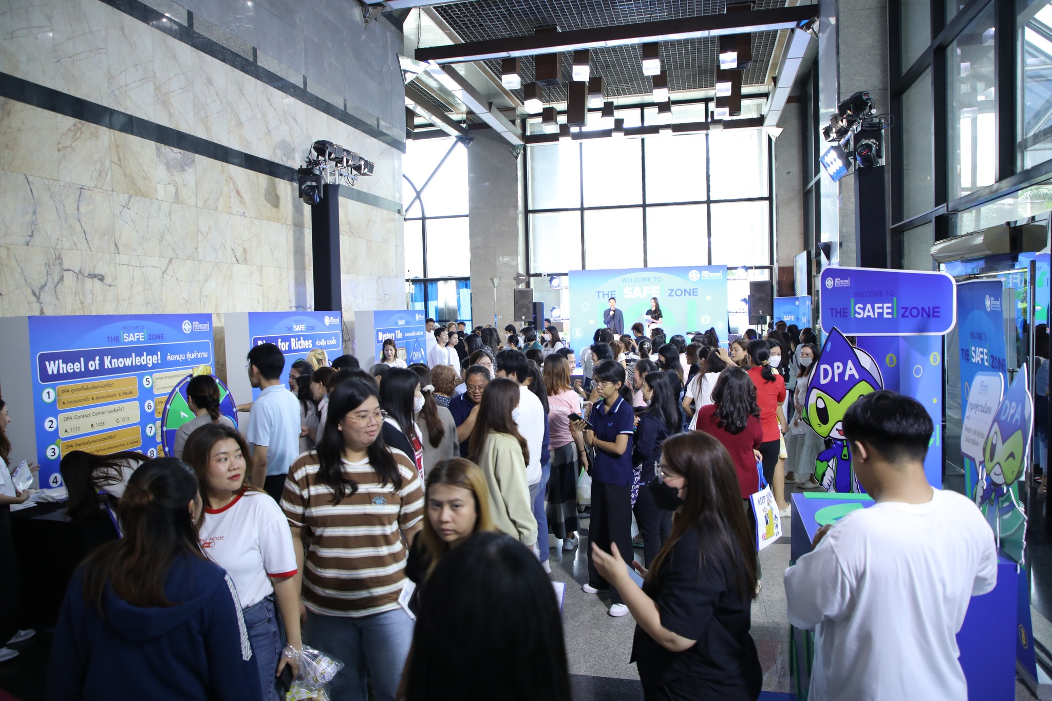 DPA จัดกิจกรรม “Welcome to the Safe Zone” มอบความรู้การคุ้มครองเงินฝาก เสริมสร้างความเชื่อมั่นในการฝากเงิน ณ สินสาธร ทาวเวอร์ 5