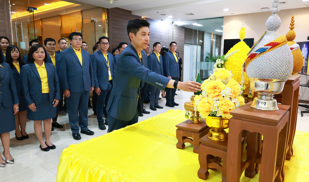 สถาบันคุ้มครองเงินฝาก จัดพิธีถวายพระพรชัยมงคล และพิธีถวายสัตย์ปฏิญาณเพื่อเป็นข้าราชการที่ดีและพลังของแผ่นดิน ประจำปี 2568 เนื่องในโอกาสวันเฉลิมพระชนมพรรษาในหลวง รัชกาลที่ 10 2