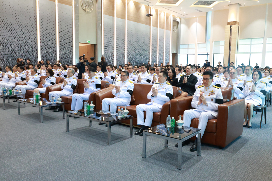 สถาบันคุ้มครองเงินฝาก ร่วมงานพิธีสัตตมวาร (ครบ 7 วัน) ถวายเป็นพระกุศลแด่สมเด็จพระเจ้าลูกเธอ เจ้าฟ้าพัชรกิติยาภา นเรนทิราเทพยวดี กรมหลวงราชสาริณีสิริพัชร มหาวัชรราชธิดา ณ กระทรวงการคลัง 9