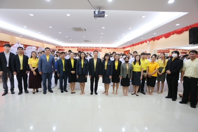 สถาบันคุ้มครองเงินฝากร่วมบรรยายในกิจกรรมส่งเสริมความรู้ความเข้าใจด้านการบริหารจัดการทางการเงินและการคุ้มครองเงินฝาก ณ โรงเรียนศรัทธาสมุทร จังหวัดสมุทรสงคราม 1