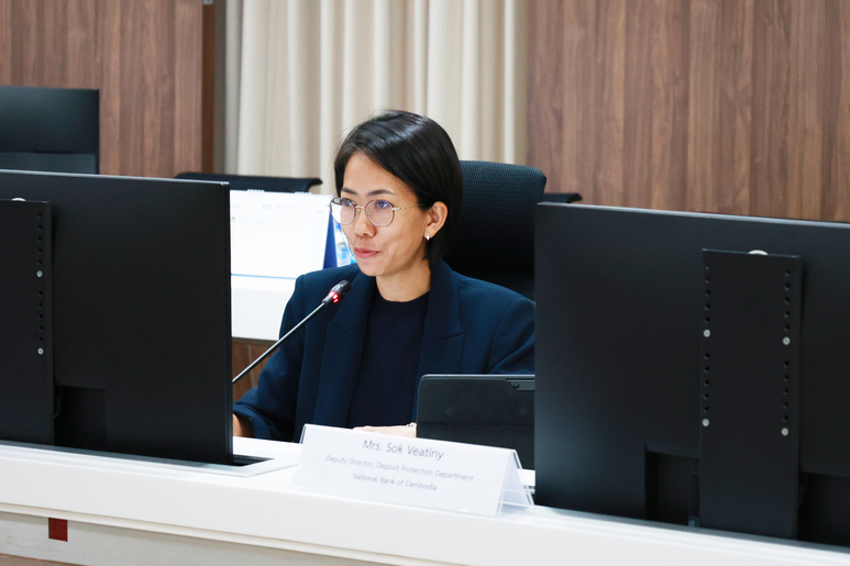 สถาบันคุ้มครองเงินฝากให้การต้อนรับคณะศึกษาดูงานจากธนาคารกลางกัมพูชา (National Bank of Cambodia) 8