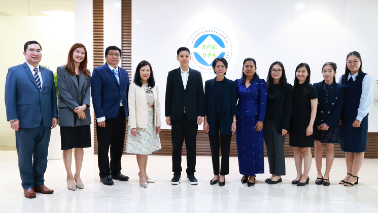 สถาบันคุ้มครองเงินฝากให้การต้อนรับคณะศึกษาดูงานจากธนาคารกลางกัมพูชา (National Bank of Cambodia)