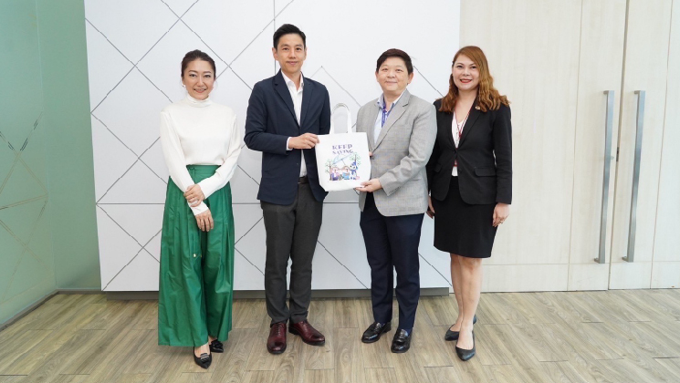สถาบันคุ้มครองเงินฝาก แสดงความยินดีผู้จัดการกยศ. ในโอกาสรับตำแหน่ง