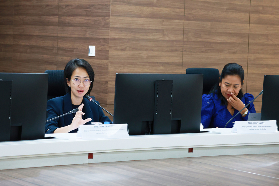 สถาบันคุ้มครองเงินฝากให้การต้อนรับคณะศึกษาดูงานจากธนาคารกลางกัมพูชา (National Bank of Cambodia) 11